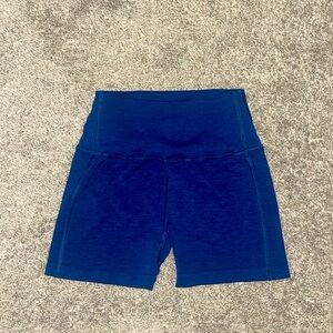 Dark Blue Alphalete Revival Shorts